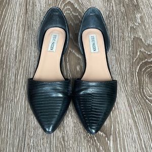 Black Steve Madden flats size 7